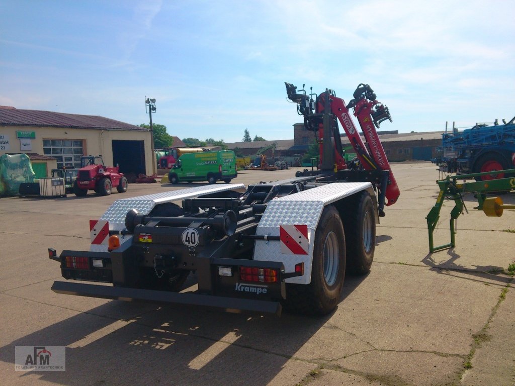 Hakenwagen des Typs Krampe THL mit STEPA-Kran 9,00m, Neumaschine in Bodenwöhr/ Taxöldern (Bild 9)