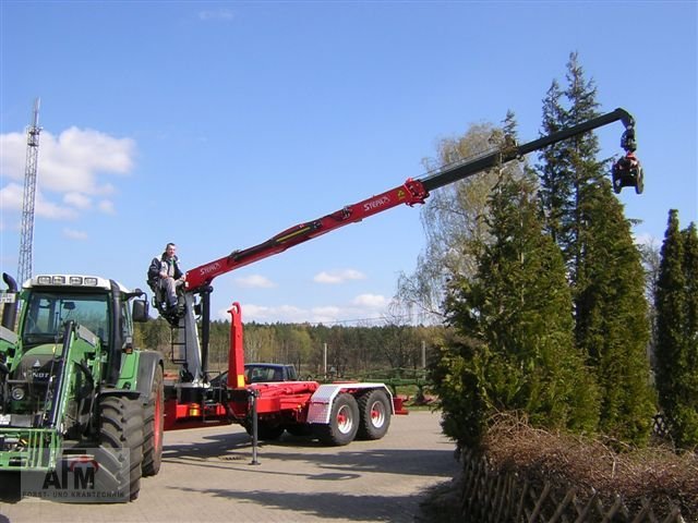Hakenwagen des Typs Krampe THL mit STEPA-Kran 9,00m, Neumaschine in Bodenwöhr/ Taxöldern (Bild 11)