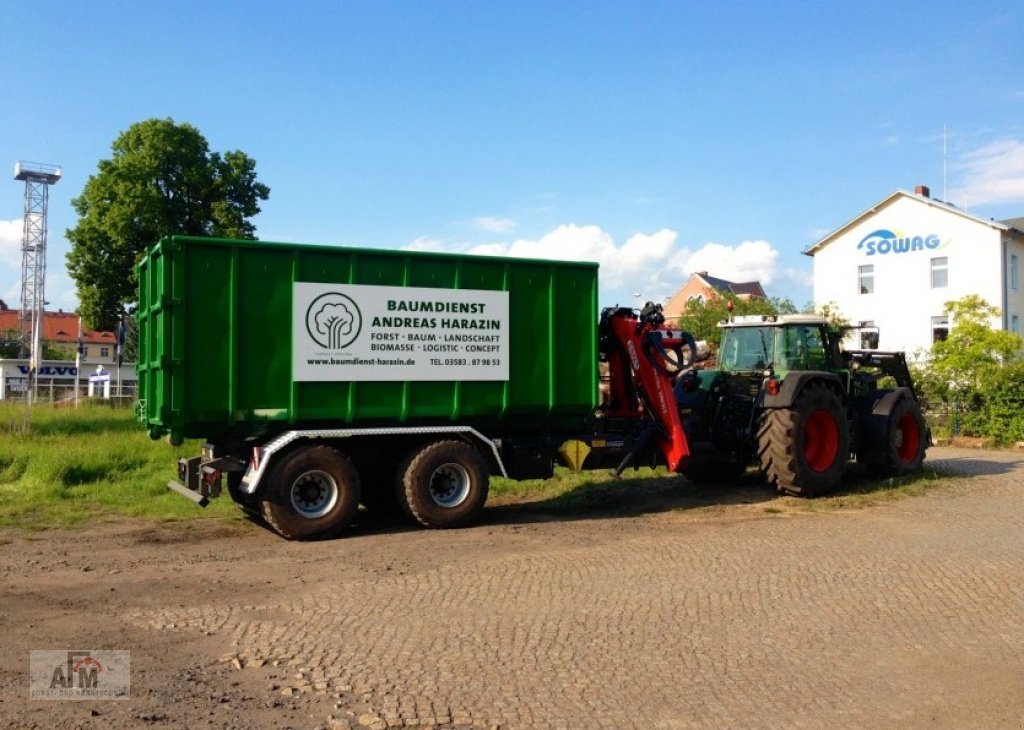 Hakenwagen des Typs Krampe THL mit STEPA-Kran 9,00m, Neumaschine in Bodenwöhr/ Taxöldern (Bild 16)