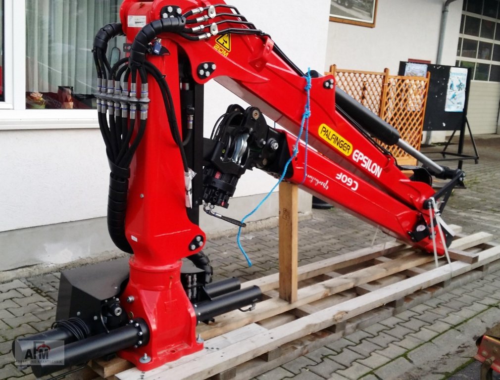 Ladekrane & Rückezange des Typs Palfinger M70F101 o. F86 bzw. C60F86, Neumaschine in Bodenwöhr/ Taxöldern (Bild 2)