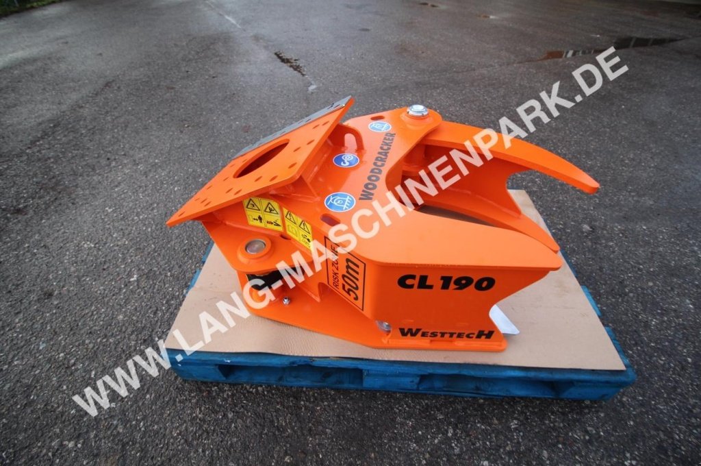 Astschere des Typs westtech Woodcracker CL 190 Fällgreifer, Neumaschine in Petting (Bild 12)