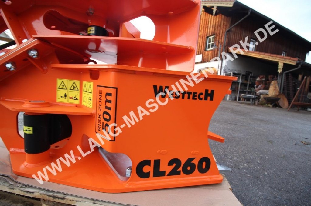 Astschere des Typs westtech CL 260 mit Sammler Fällgreifer, Neumaschine in Petting (Bild 7)